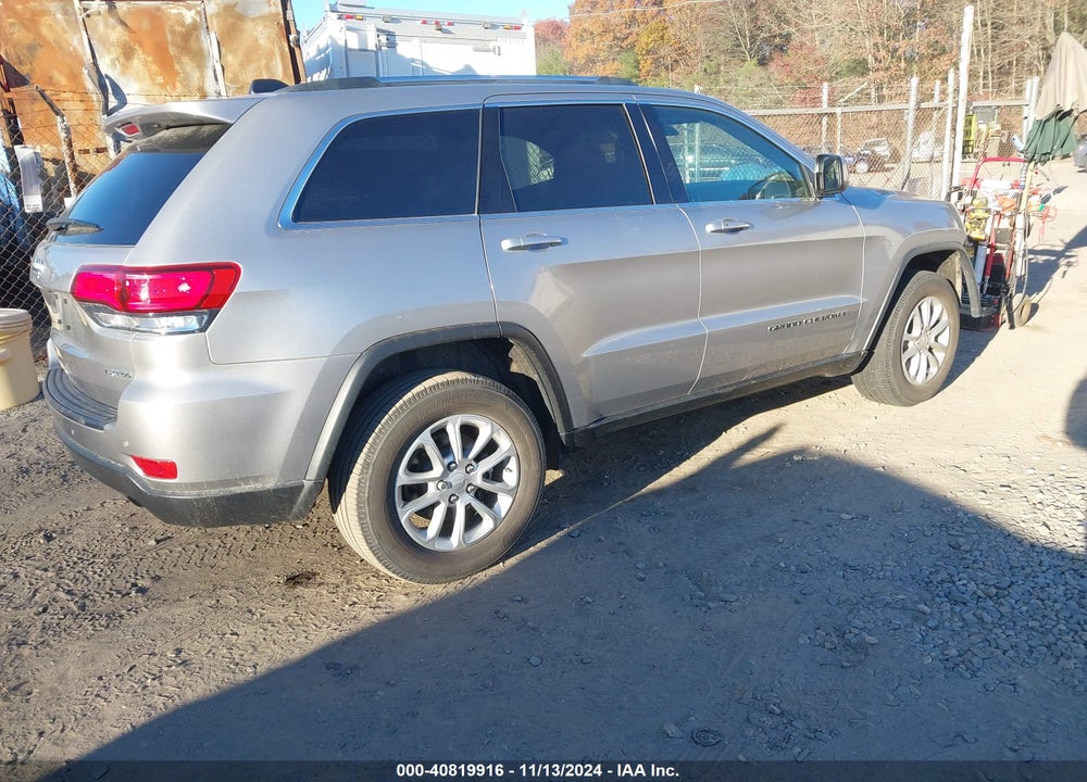 2021 JEEP GRAND CHEROKEE LAREDO E 4X4 VIN: 1C4RJFAG4MC508110
