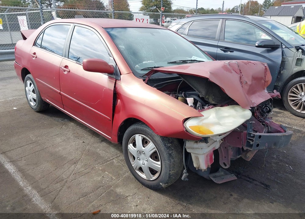 2003 TOYOTA COROLLA LE VIN: 1NXBR32E53Z015675