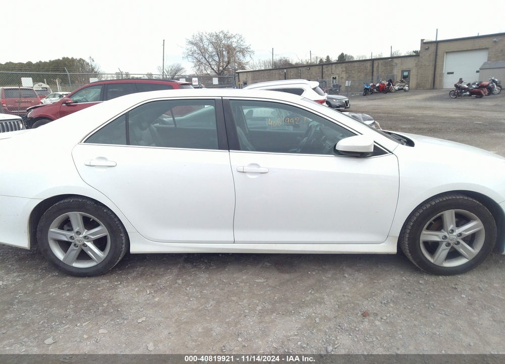 2012 TOYOTA CAMRY SE VIN: 4T1BF1FK6CU136468