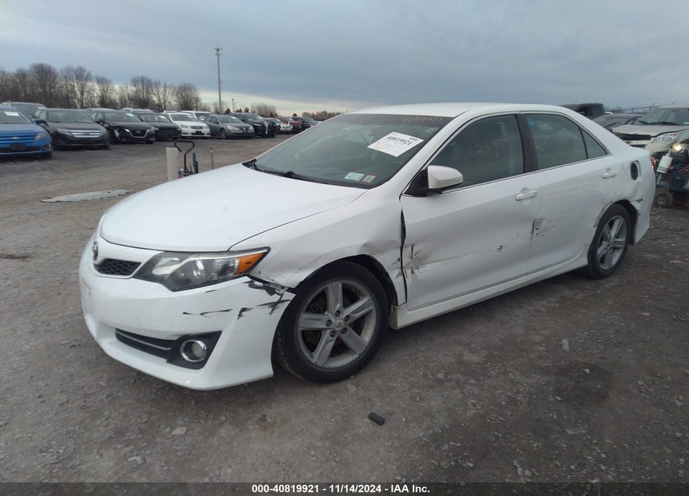 2012 TOYOTA CAMRY SE VIN: 4T1BF1FK6CU136468