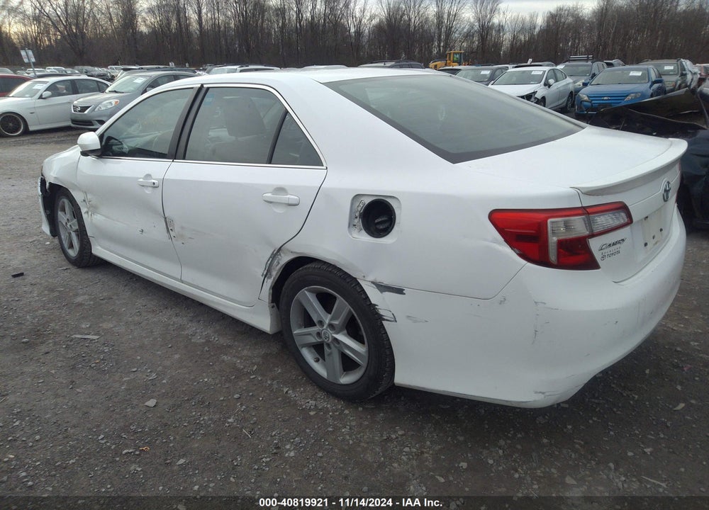 2012 TOYOTA CAMRY SE VIN: 4T1BF1FK6CU136468