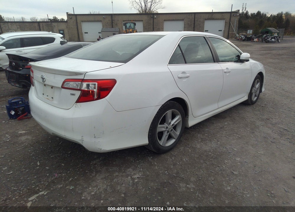 2012 TOYOTA CAMRY SE VIN: 4T1BF1FK6CU136468