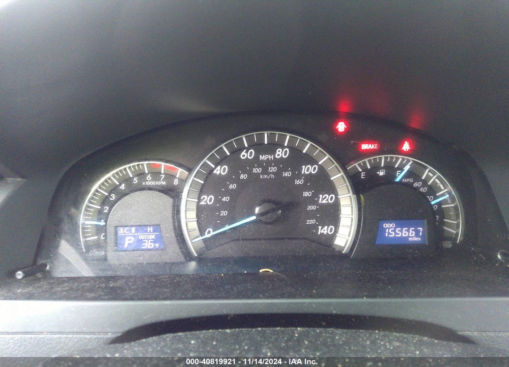 2012 TOYOTA CAMRY SE VIN: 4T1BF1FK6CU136468