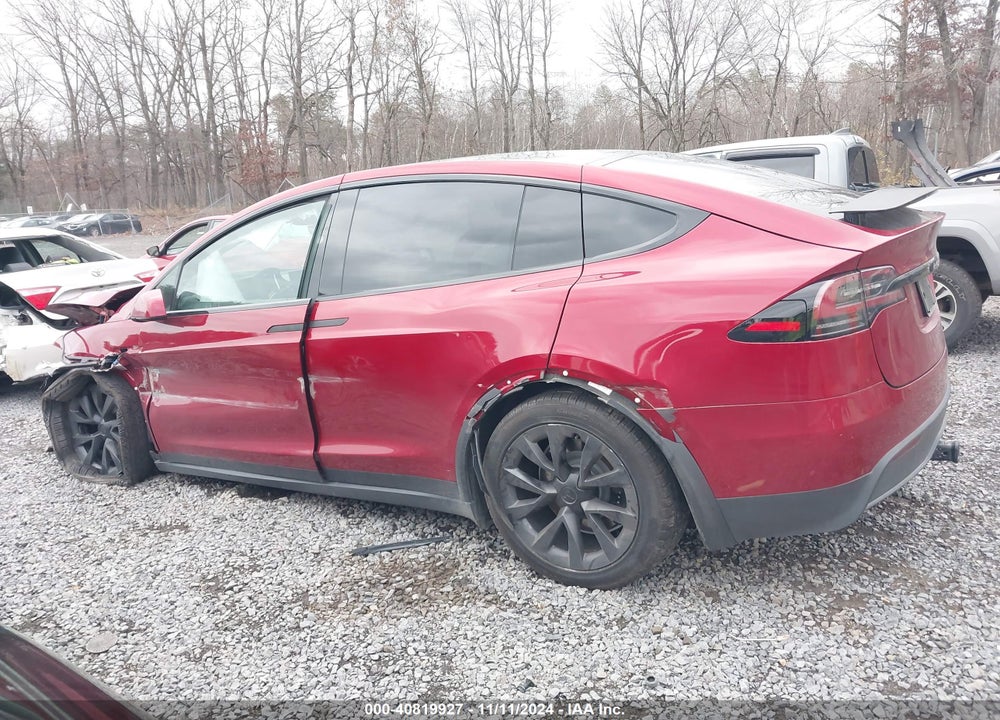 2023 TESLA MODEL X DUAL MOTOR ALL-WHEEL DRIVE/STANDARD RANGE VIN: 7SAXCAE58PF415243