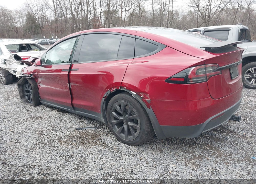 2023 TESLA MODEL X DUAL MOTOR ALL-WHEEL DRIVE/STANDARD RANGE VIN: 7SAXCAE58PF415243
