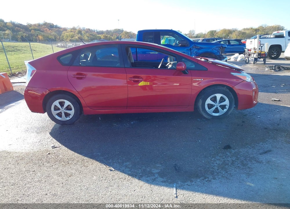 2013 TOYOTA PRIUS THREE VIN: JTDKN3DUXD0342327