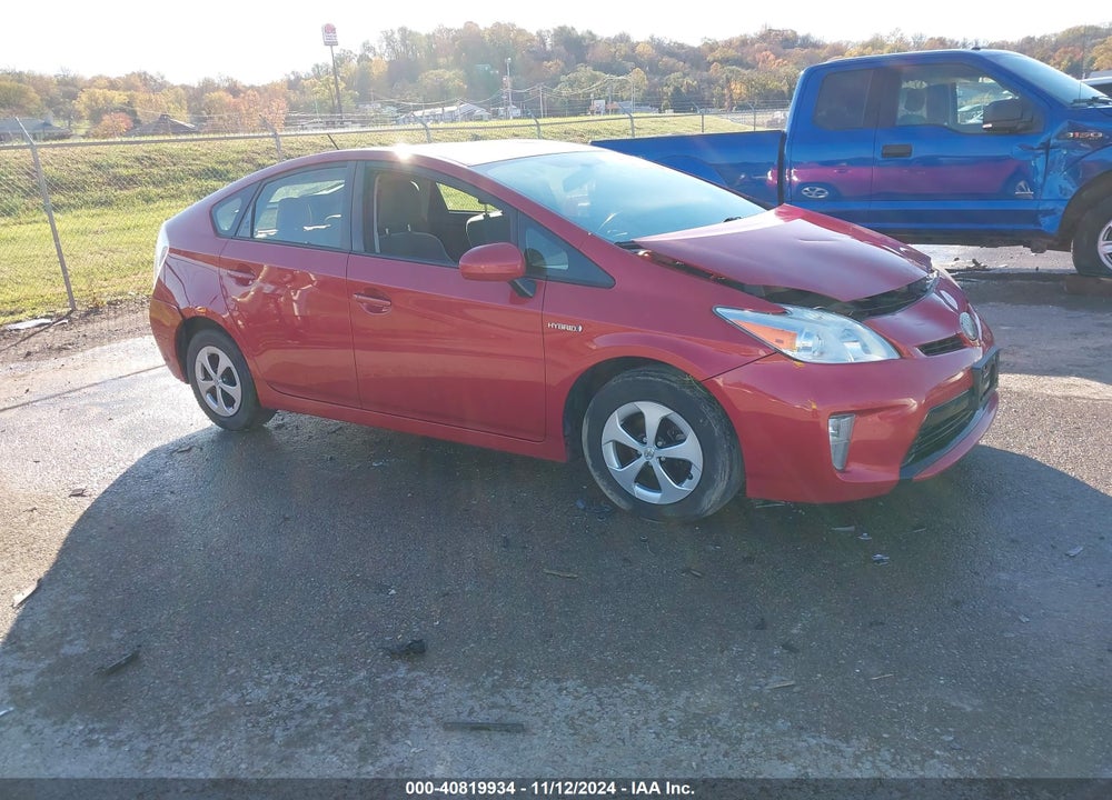 2013 TOYOTA PRIUS THREE VIN: JTDKN3DUXD0342327