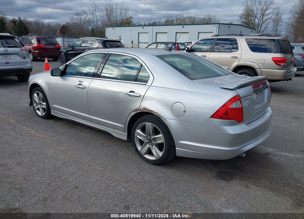 2011 FORD FUSION SPORT VIN: 3FAHP0KC4BR164852
