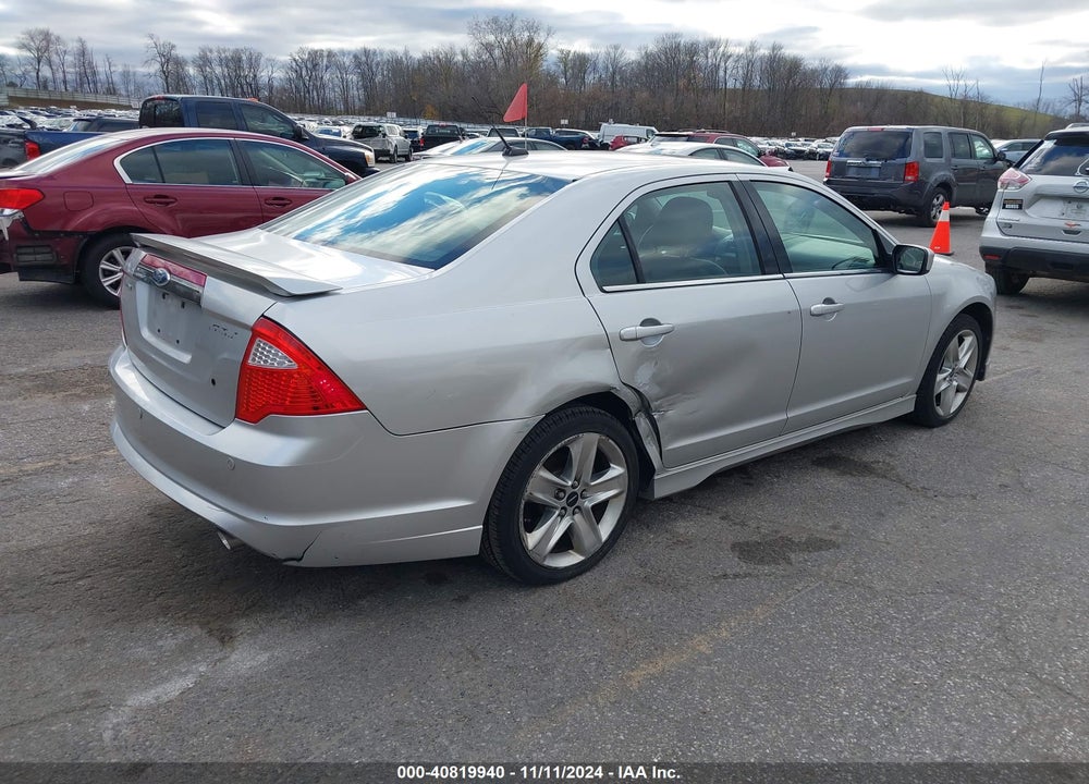 2011 FORD FUSION SPORT VIN: 3FAHP0KC4BR164852