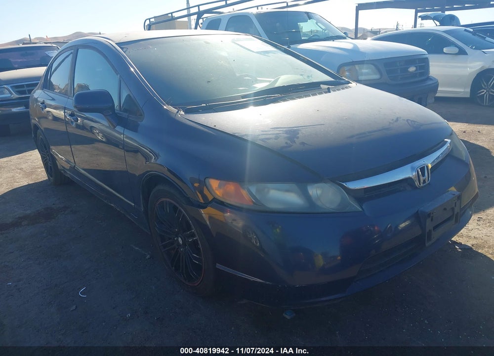 2008 HONDA CIVIC LX VIN: 1HGFA16578L049112