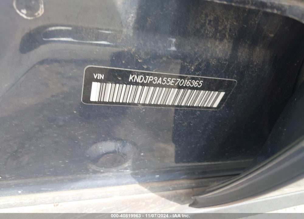 2014 KIA SOUL VIN: KNDJP3A55E7016365