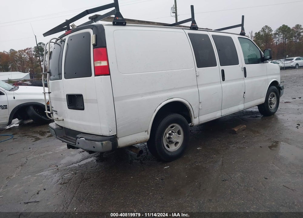 2011 CHEVROLET EXPRESS 2500 WORK VAN VIN: 1GCWGFBA9B1160356