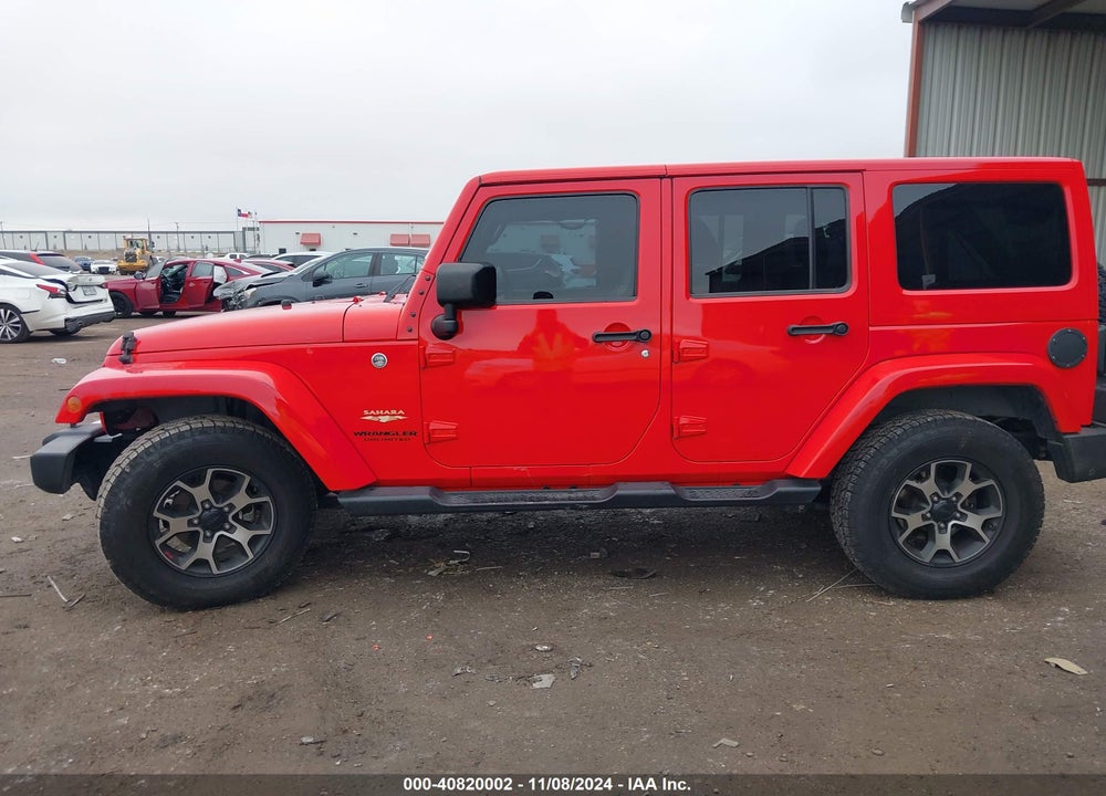 2015 JEEP WRANGLER UNLIMITED SAHARA VIN: 1C4BJWEG3FL687982