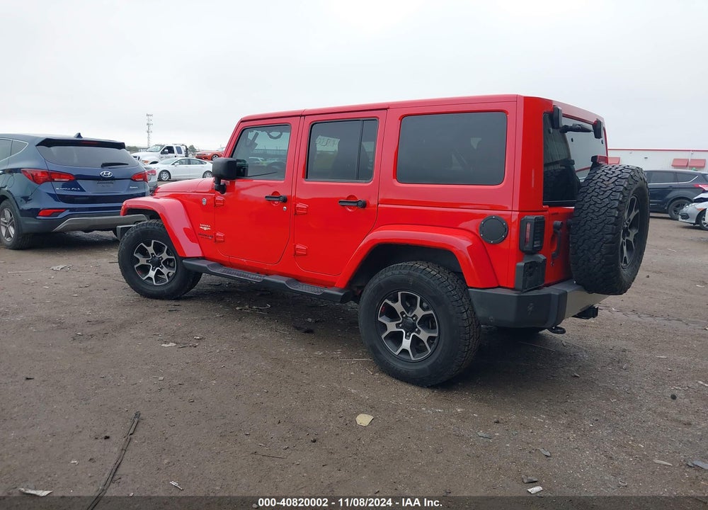2015 JEEP WRANGLER UNLIMITED SAHARA VIN: 1C4BJWEG3FL687982