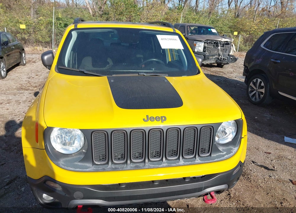 2018 JEEP RENEGADE TRAILHAWK 4X4 VIN: ZACCJBCB5JPG74983
