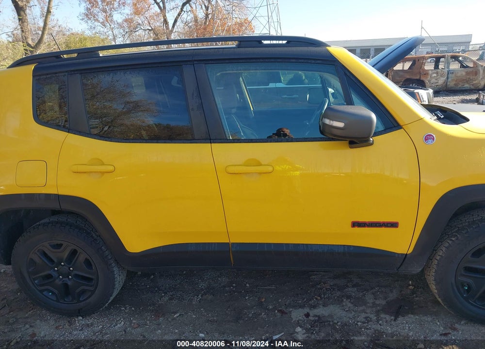 2018 JEEP RENEGADE TRAILHAWK 4X4 VIN: ZACCJBCB5JPG74983