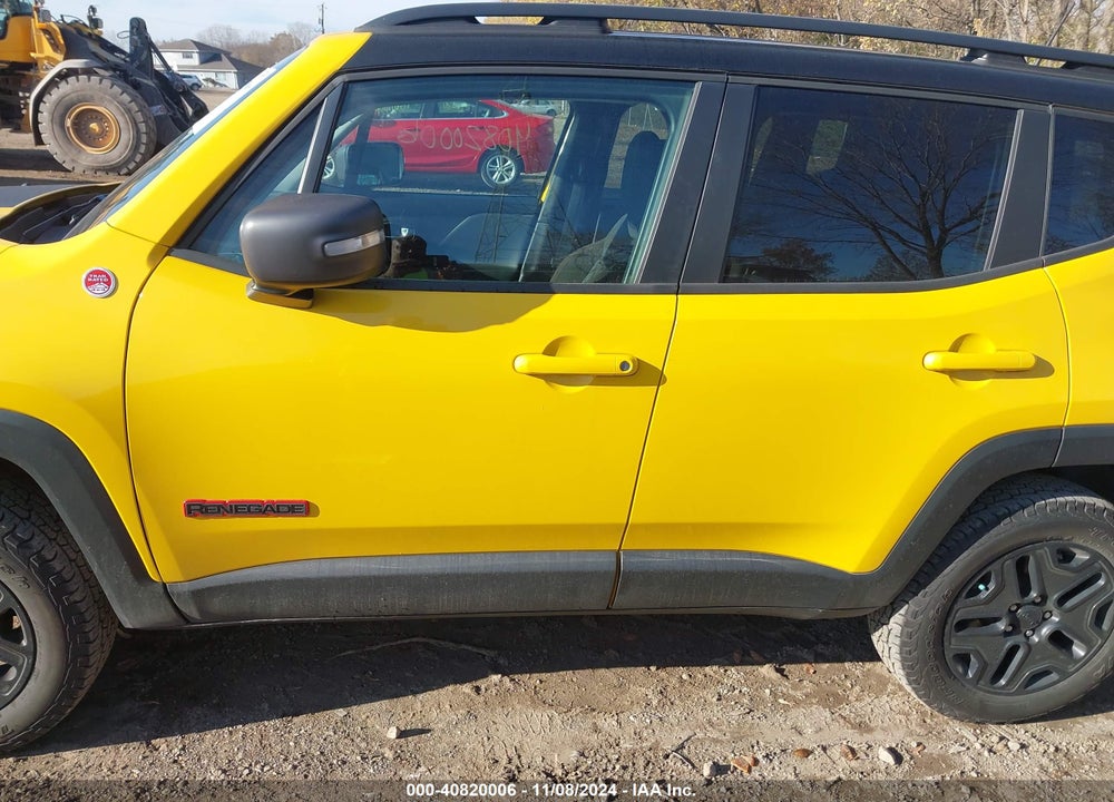 2018 JEEP RENEGADE TRAILHAWK 4X4 VIN: ZACCJBCB5JPG74983
