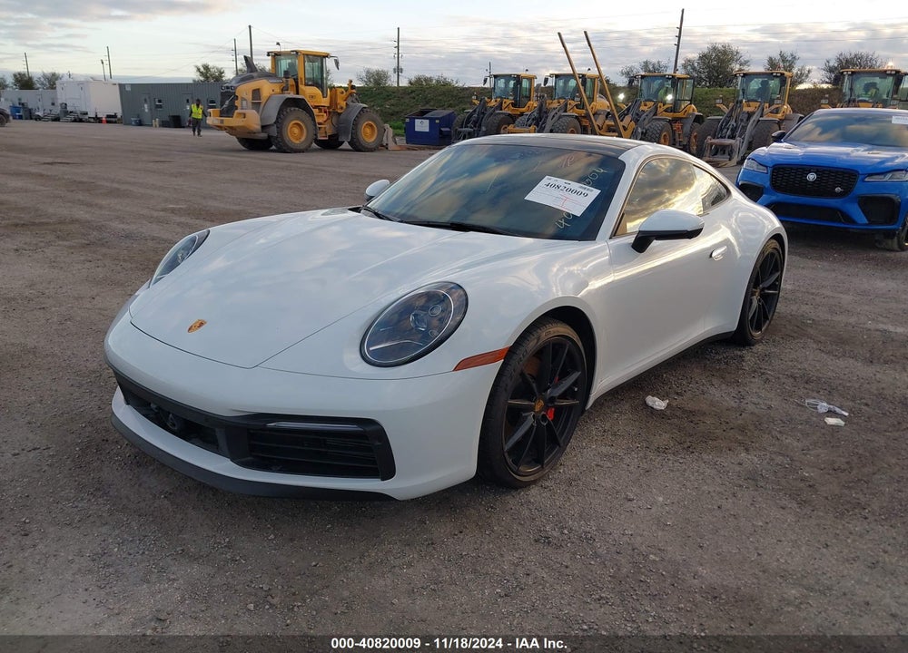 2022 PORSCHE 911 CARRERA 4 GTS/CARRERA 4S/CARRERA GTS/CARRERA S VIN: WP0AB2A9XNS220717
