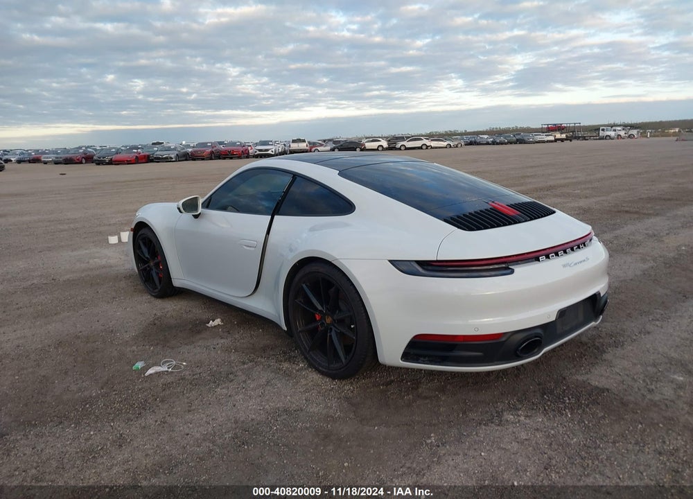 2022 PORSCHE 911 CARRERA 4 GTS/CARRERA 4S/CARRERA GTS/CARRERA S VIN: WP0AB2A9XNS220717