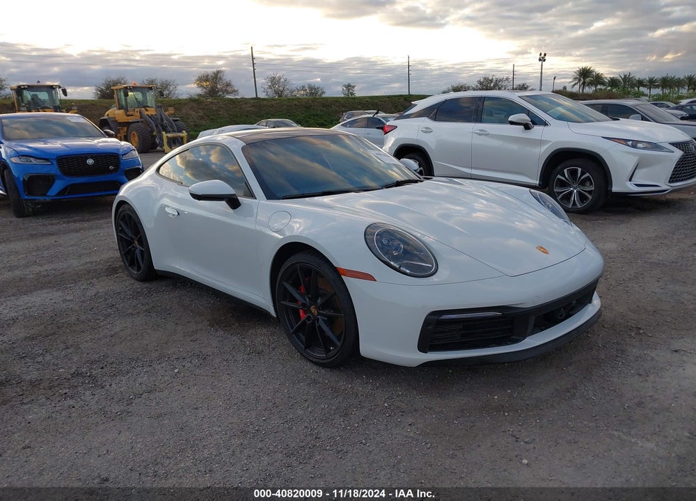 2022 PORSCHE 911 CARRERA 4 GTS/CARRERA 4S/CARRERA GTS/CARRERA S VIN: WP0AB2A9XNS220717