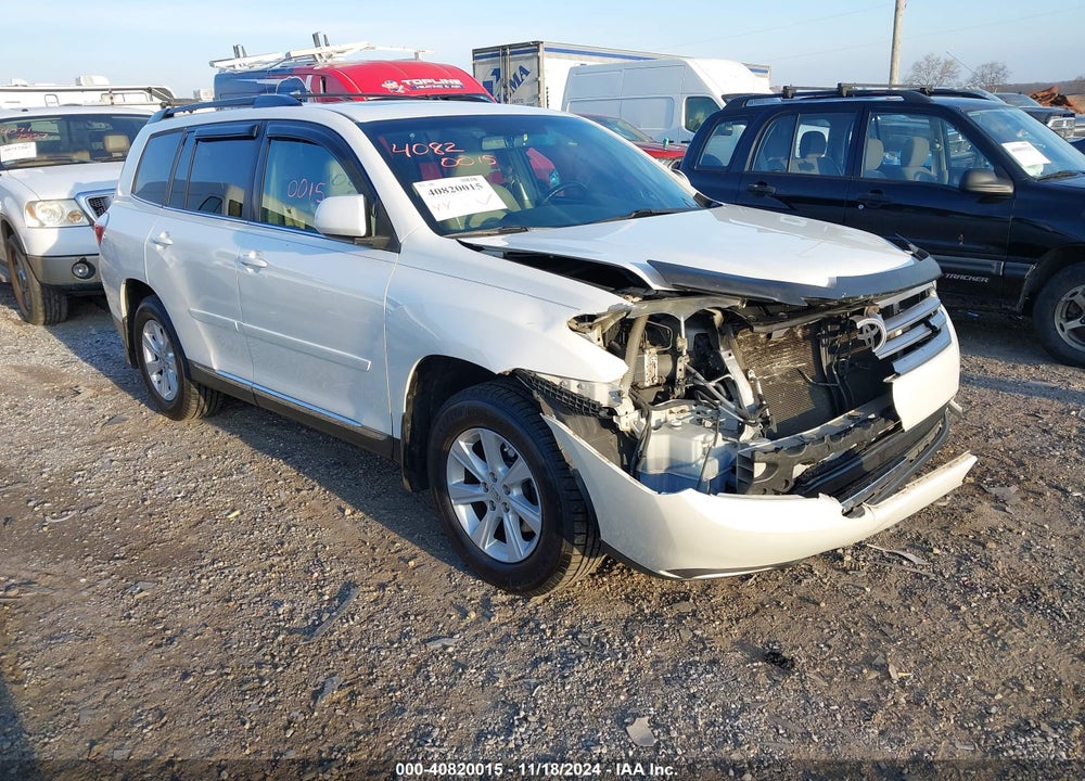 2013 TOYOTA HIGHLANDER SE V6 VIN: 5TDBK3EH3DS268031