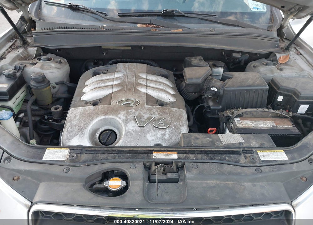 2007 HYUNDAI SANTA FE LIMITED/SE VIN: 5NMSH13E27H093483