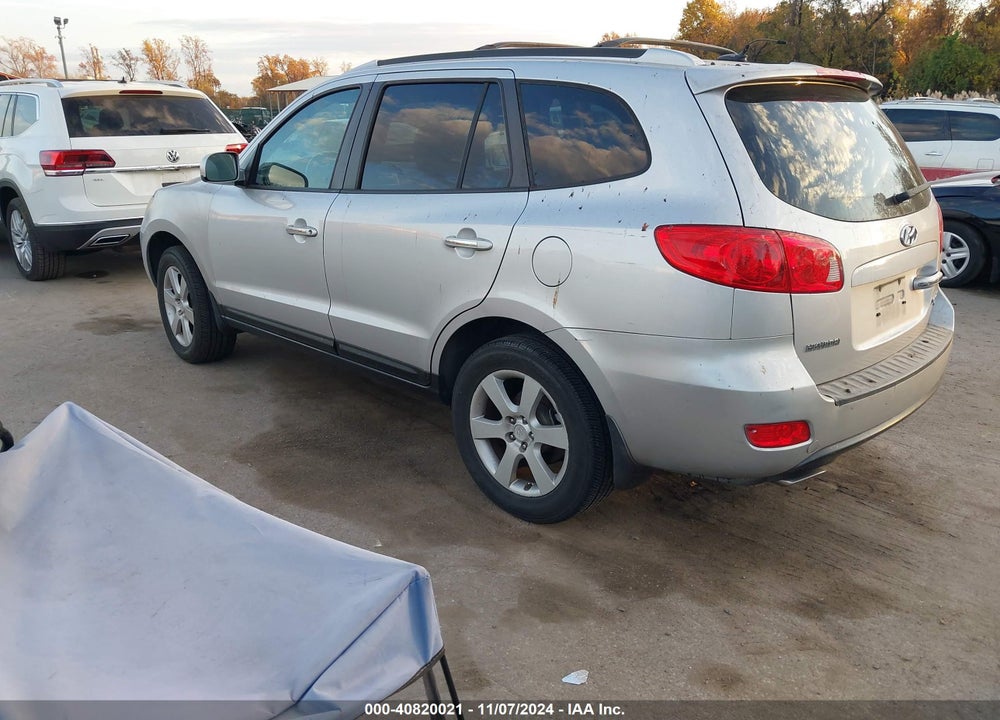 2007 HYUNDAI SANTA FE LIMITED/SE VIN: 5NMSH13E27H093483