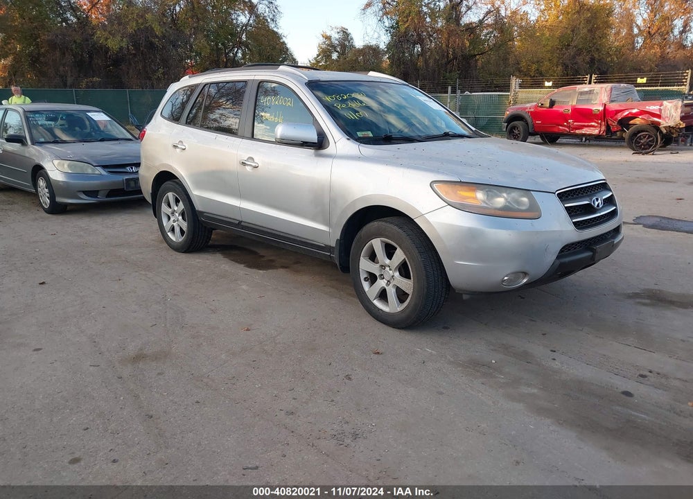 2007 HYUNDAI SANTA FE LIMITED/SE VIN: 5NMSH13E27H093483