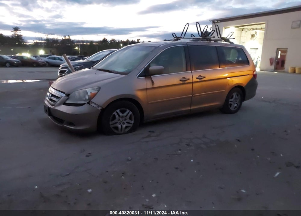 2006 HONDA ODYSSEY EX-L VIN: 5FNRL38746B012700
