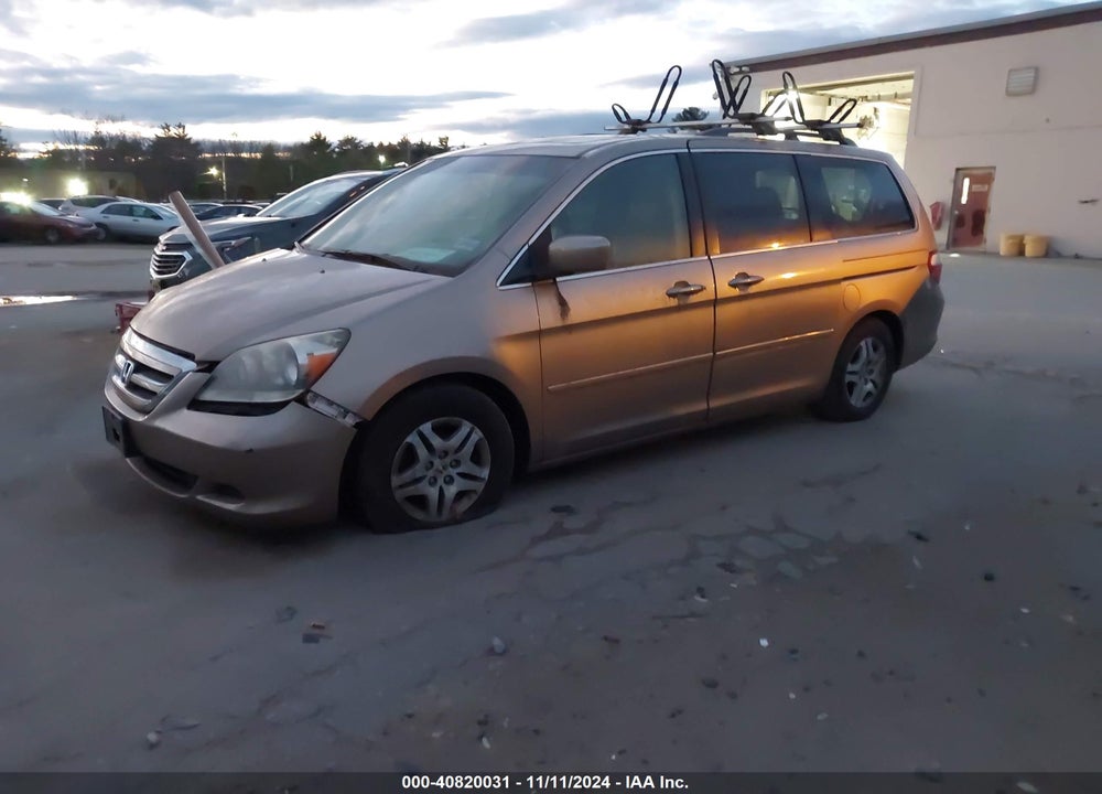 2006 HONDA ODYSSEY EX-L VIN: 5FNRL38746B012700
