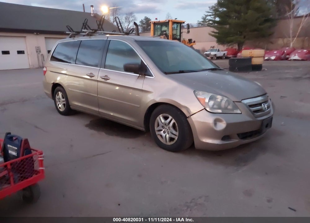 2006 HONDA ODYSSEY EX-L VIN: 5FNRL38746B012700