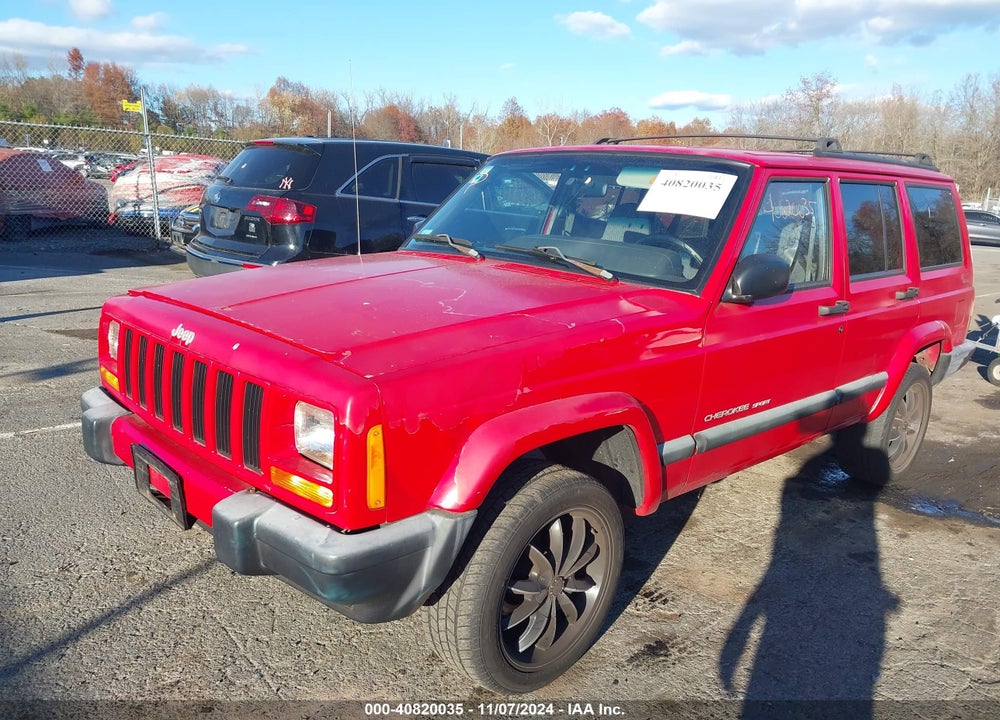 1999 JEEP CHEROKEE CLASSIC/SPORT VIN: 1J4FF68S2XL627738