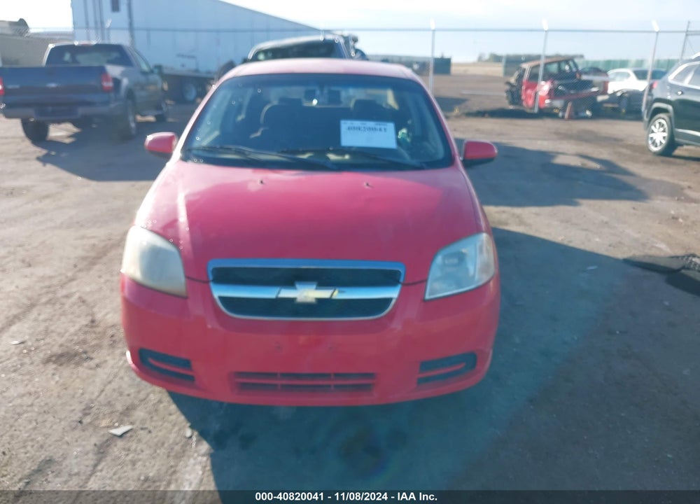 2007 CHEVROLET AVEO LS VIN: KL1TD56607B080304
