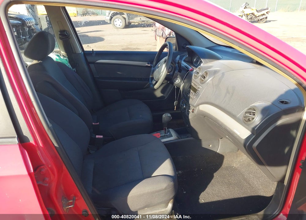 2007 CHEVROLET AVEO LS VIN: KL1TD56607B080304