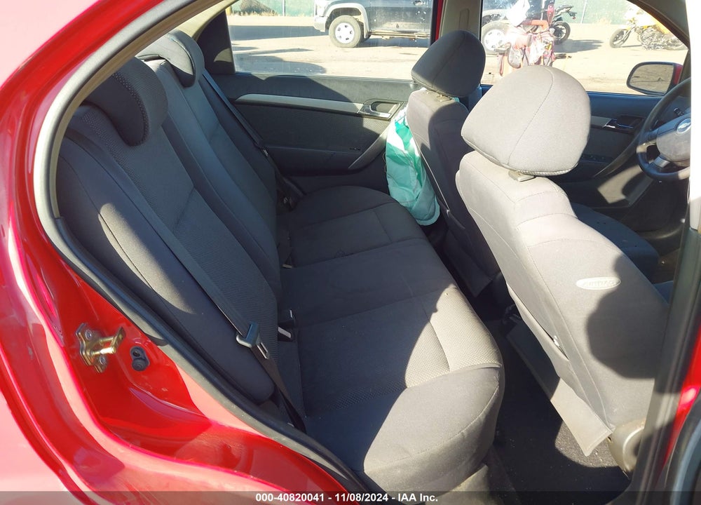 2007 CHEVROLET AVEO LS VIN: KL1TD56607B080304
