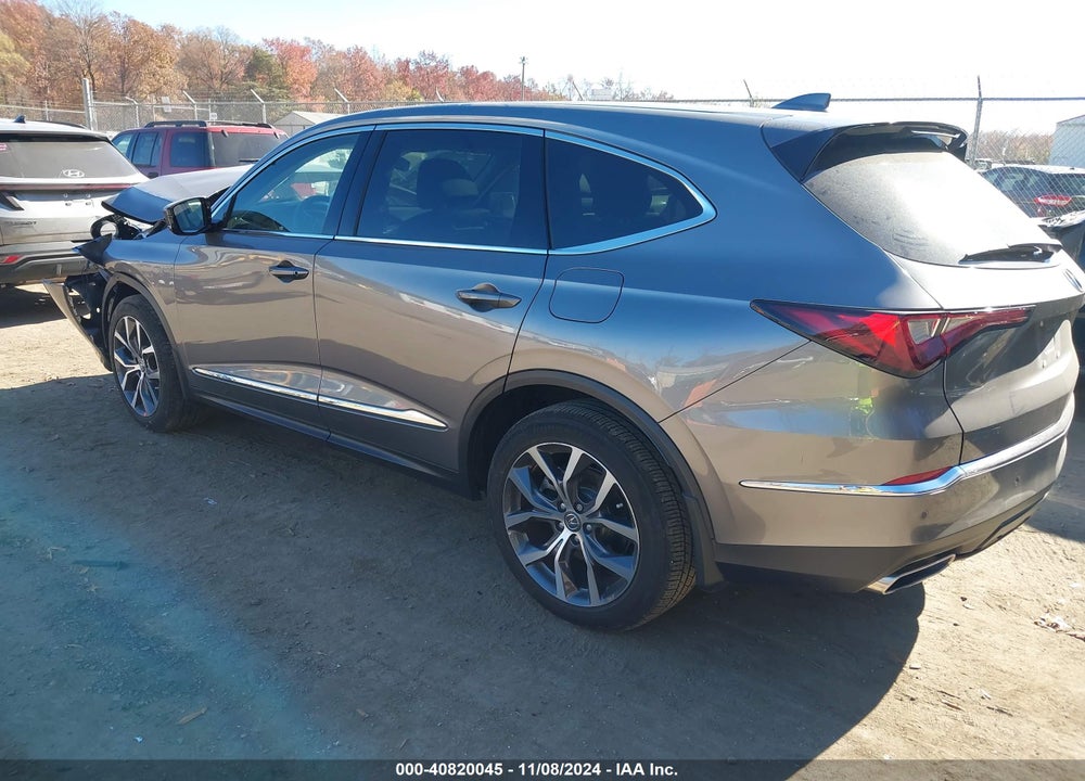 2023 ACURA MDX TECHNOLOGY PACKAGE VIN: 5J8YE1H47PL037395