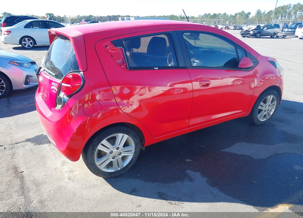 2013 CHEVROLET SPARK LS MANUAL VIN: KL8CA6S90DC520057