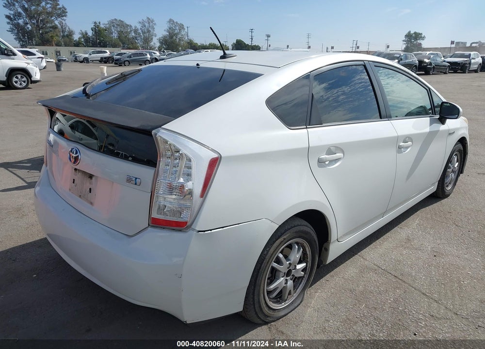 2010 TOYOTA PRIUS IV VIN: JTDKN3DU5A0055831