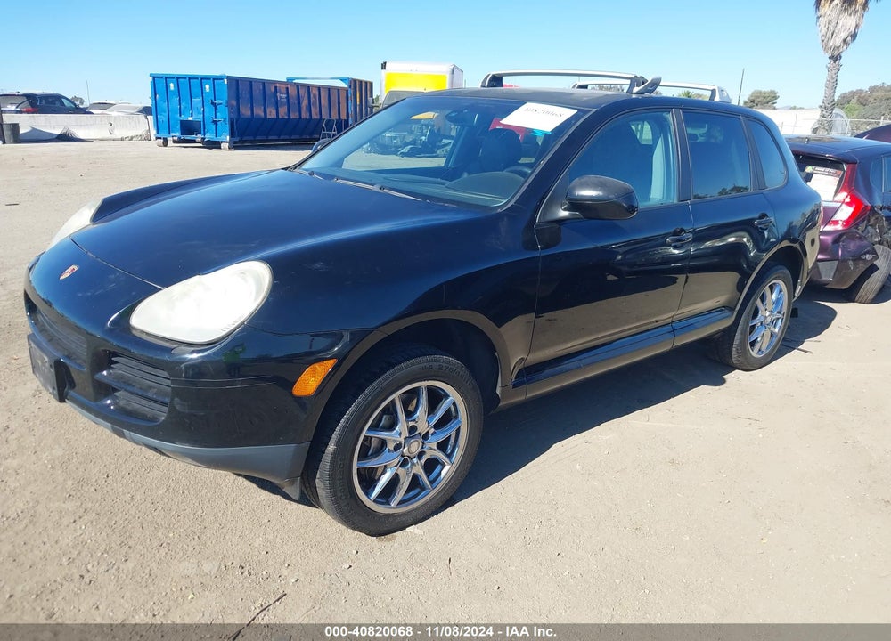 2005 PORSCHE CAYENNE S VIN: WP1AB29P25LA66256