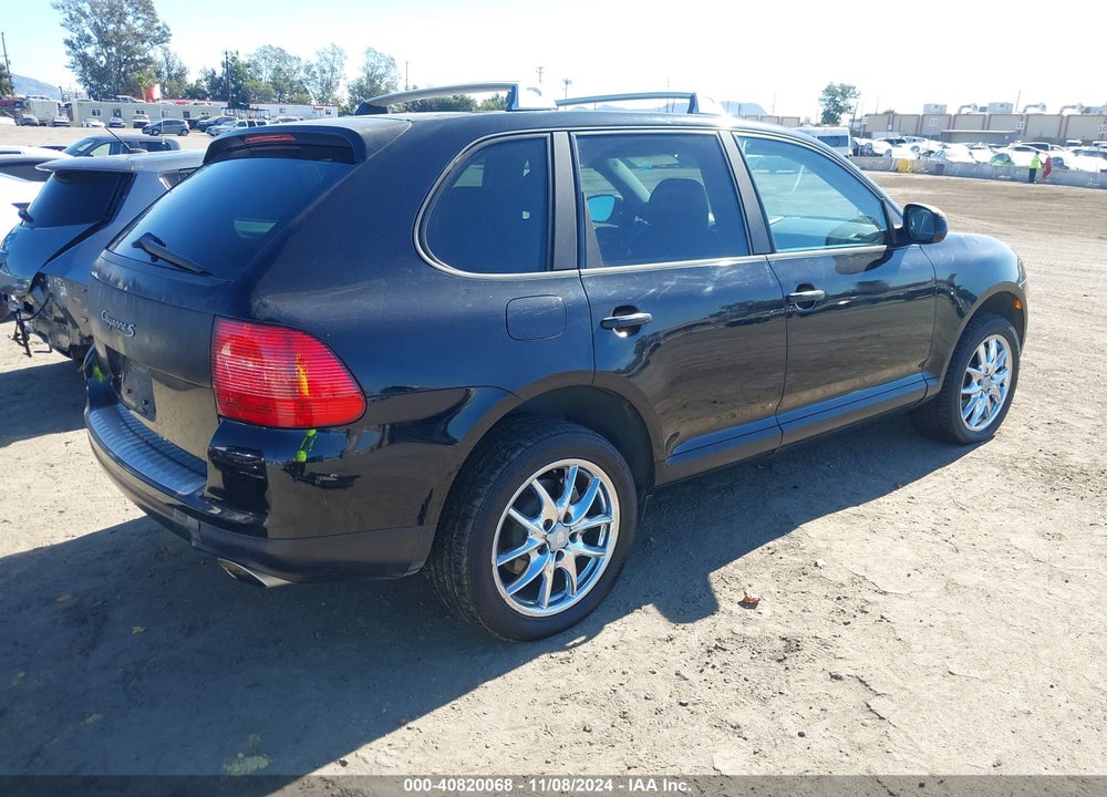 2005 PORSCHE CAYENNE S VIN: WP1AB29P25LA66256