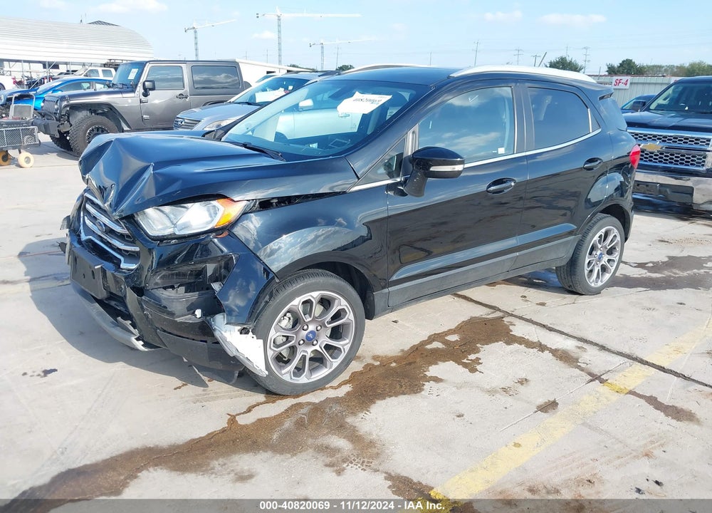 2021 FORD ECOSPORT TITANIUM VIN: MAJ3S2KE9MC453023