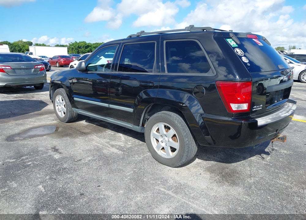 2008 JEEP GRAND CHEROKEE LAREDO VIN: 1J8GR48K98C136650