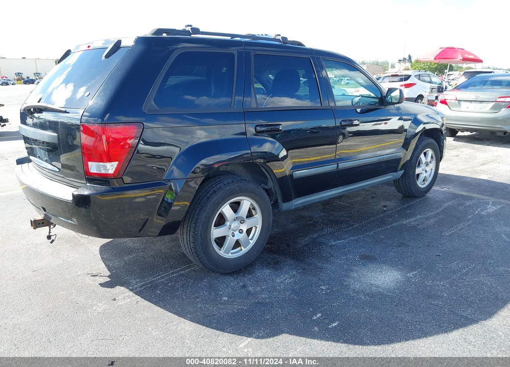 2008 JEEP GRAND CHEROKEE LAREDO VIN: 1J8GR48K98C136650
