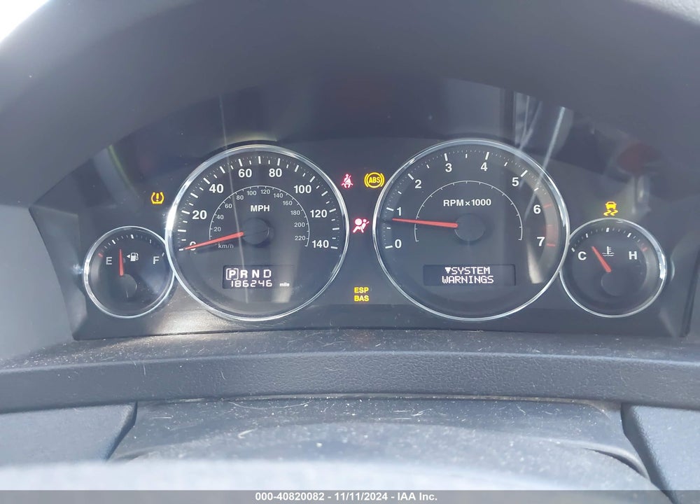 2008 JEEP GRAND CHEROKEE LAREDO VIN: 1J8GR48K98C136650