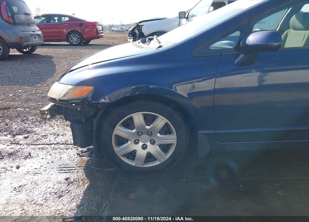 2008 HONDA CIVIC LX VIN: 1HGFA16558L047455