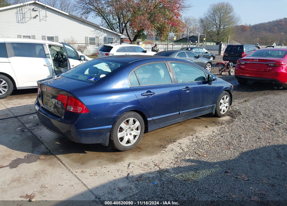 2008 HONDA CIVIC LX VIN: 1HGFA16558L047455