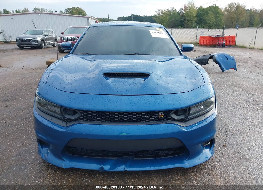 2020 DODGE CHARGER SCAT PACK RWD VIN: 2C3CDXGJ9LH219827