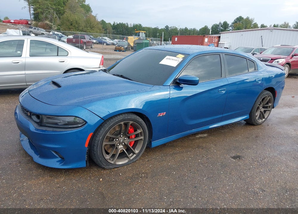 2020 DODGE CHARGER SCAT PACK RWD VIN: 2C3CDXGJ9LH219827