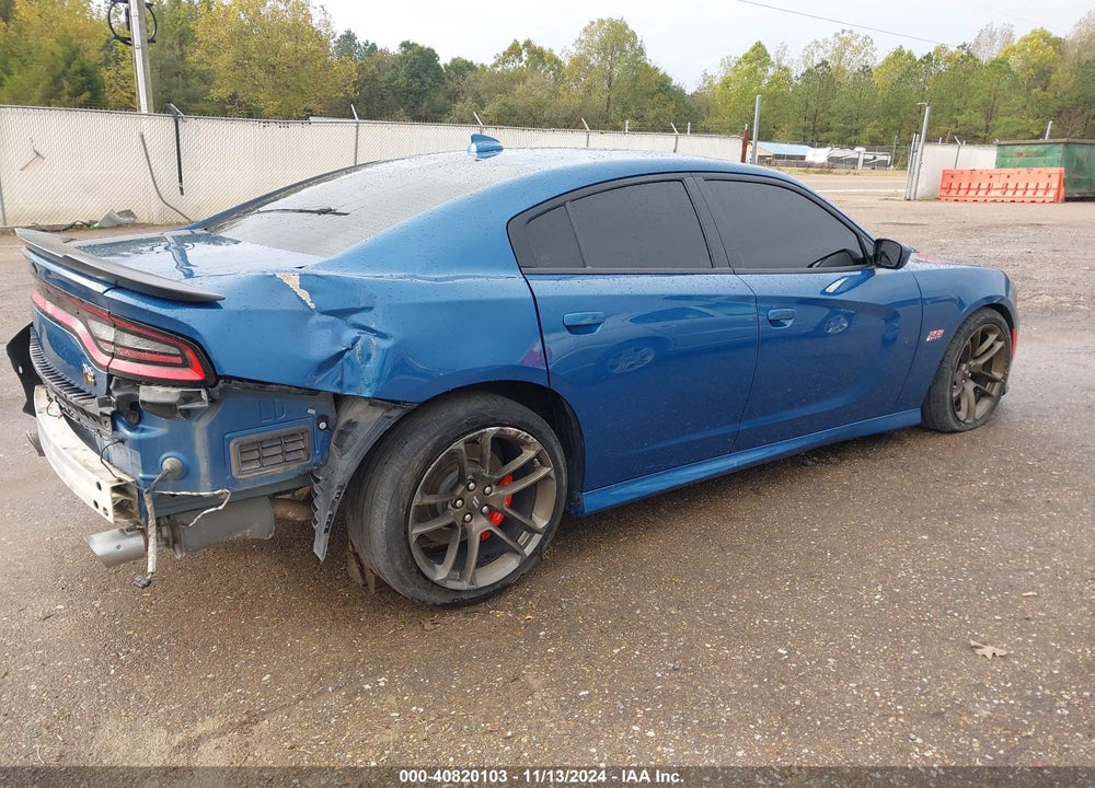 2020 DODGE CHARGER SCAT PACK RWD VIN: 2C3CDXGJ9LH219827