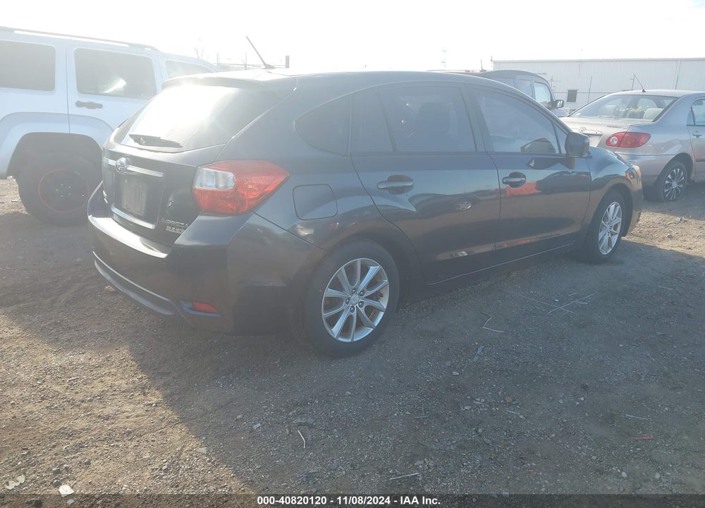 2012 SUBARU IMPREZA 2.0I PREMIUM VIN: JF1GPAC60CH218631